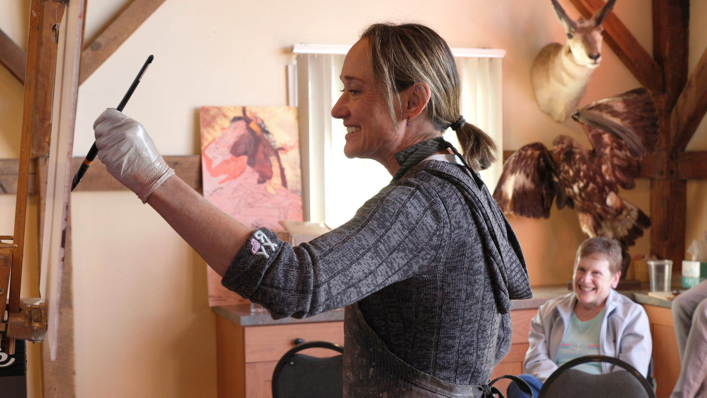 Jill Soukup - The Complete Horse Painting Experience