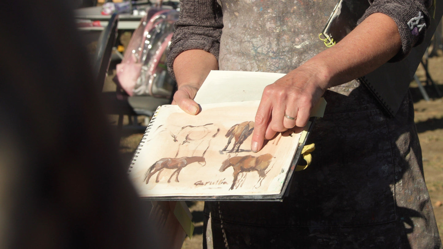 Jill Soukup - The Complete Horse Painting Experience