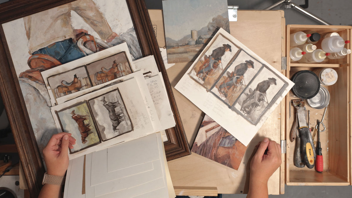 Madelynn Mutter: Painting the West